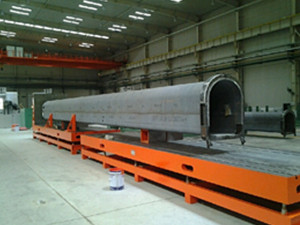 為廣州客戶提供的焊接平臺